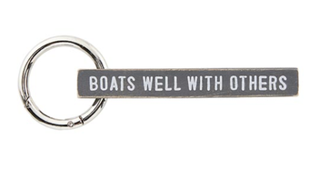 Boats Well Keychain